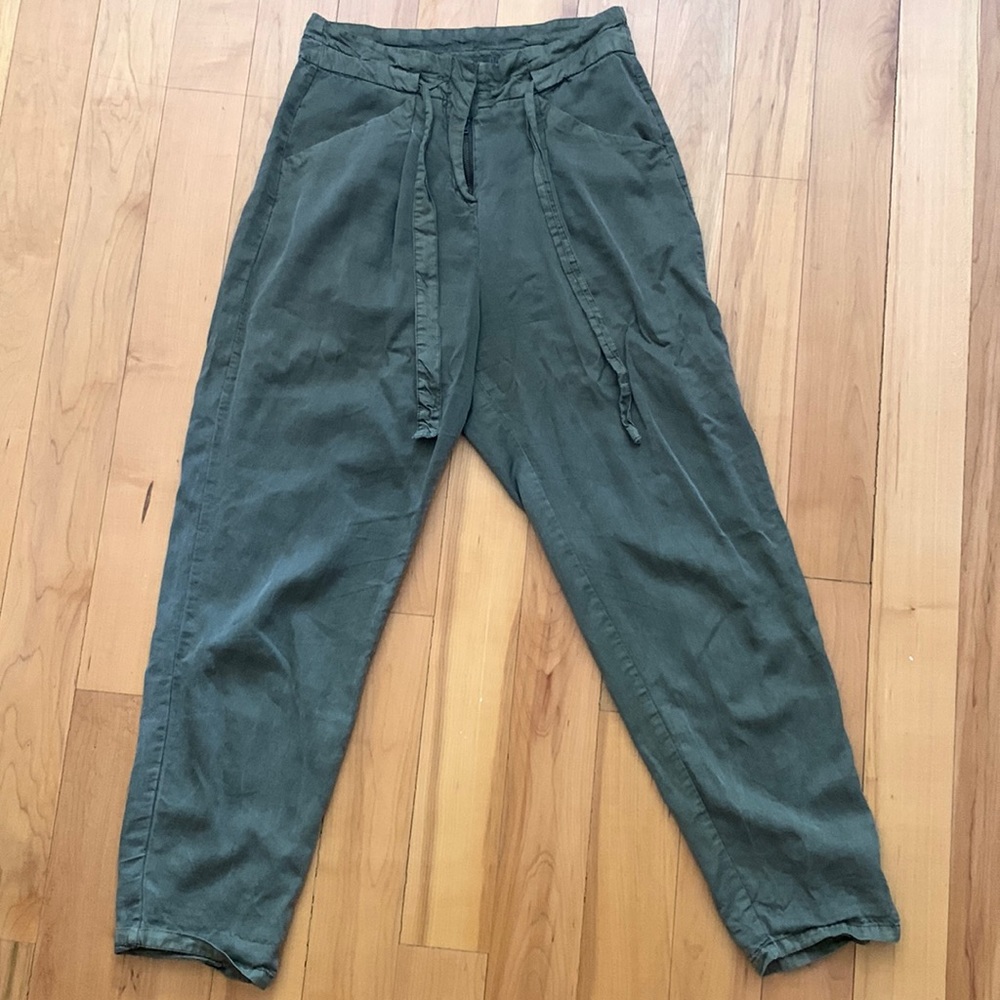 Vero moda tie up waste dress pants